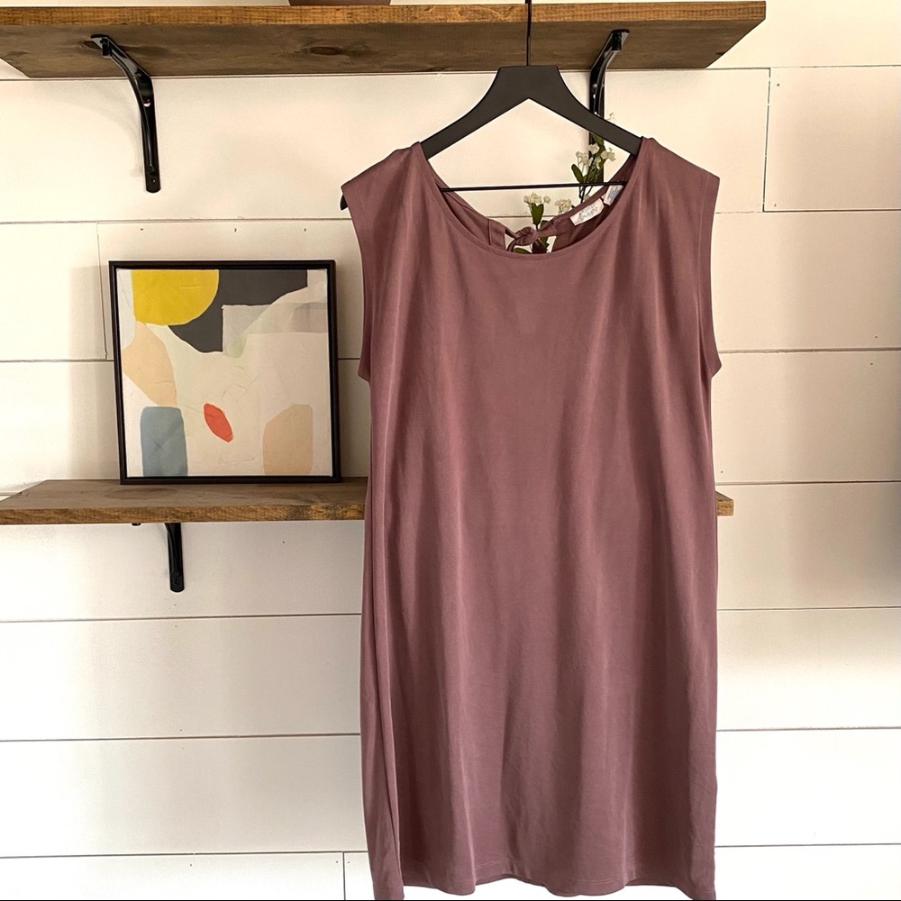 Purple Shift Dress